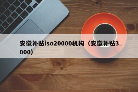 安徽补贴iso20000机构（安徽补贴3000）