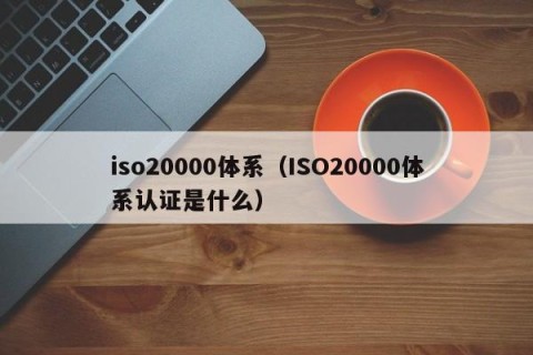 iso20000体系（ISO20000体系认证是什么）