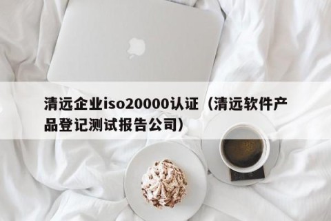 清远企业iso20000认证（清远软件产品登记测试报告公司）