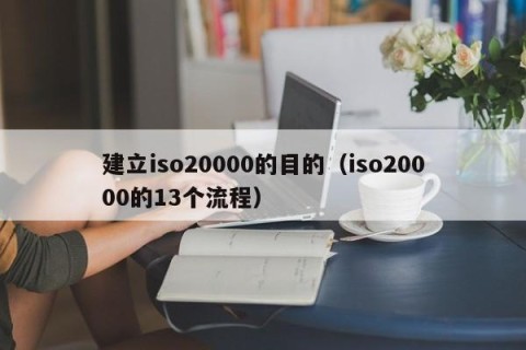 建立iso20000的目的（iso20000的13个流程）