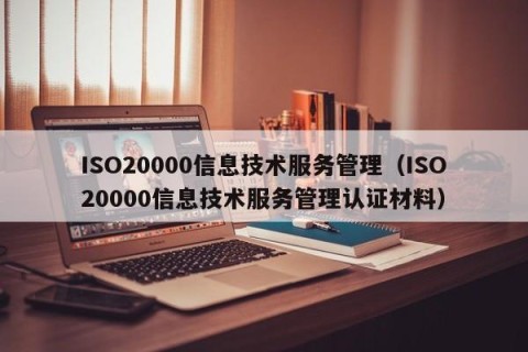 ISO20000信息技术服务管理（ISO20000信息技术服务管理认证材料）