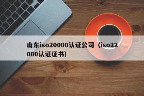 山东iso20000认证公司（iso22000认证证书）