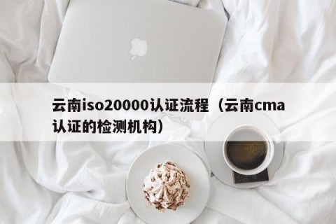云南iso20000认证流程（云南cma认证的检测机构）