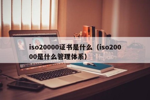 iso20000证书是什么（iso20000是什么管理体系）