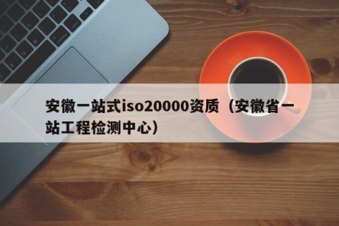 安徽一站式iso20000资质（安徽省一站工程检测中心）