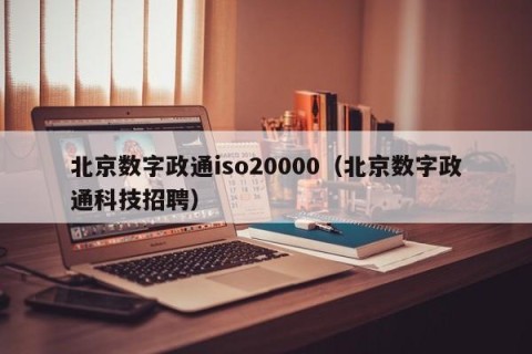 北京数字政通iso20000（北京数字政通科技招聘）