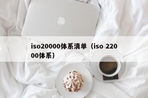 iso20000体系清单（iso 22000体系）