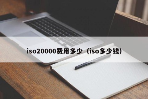 iso20000费用多少（iso多少钱）