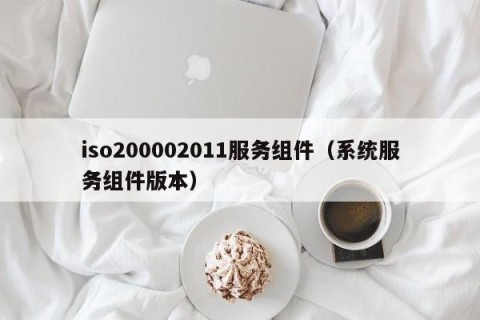 iso200002011服务组件（系统服务组件版本）