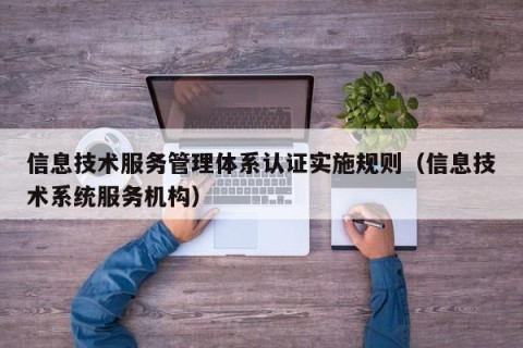 信息技术服务管理体系认证实施规则（信息技术系统服务机构）