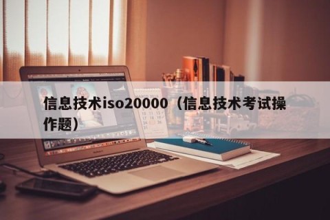 信息技术iso20000（信息技术考试操作题）
