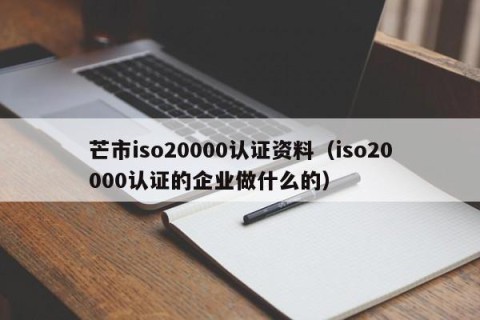 芒市iso20000认证资料（iso20000认证的企业做什么的）