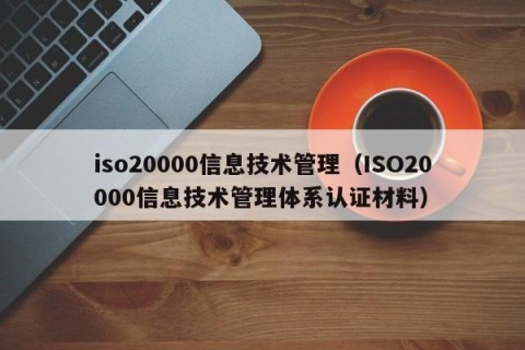 iso20000信息技术管理（ISO20000信息技术管理体系认证材料）