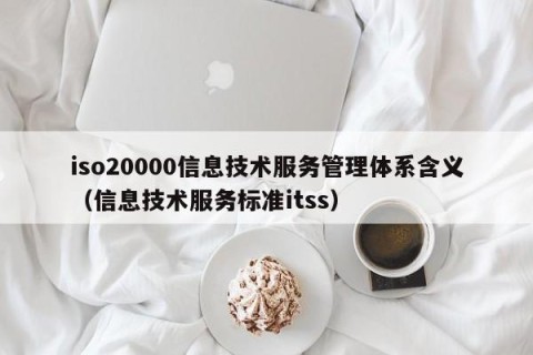 iso20000信息技术服务管理体系含义（信息技术服务标准itss）