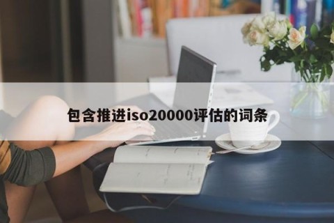 包含推进iso20000评估的词条