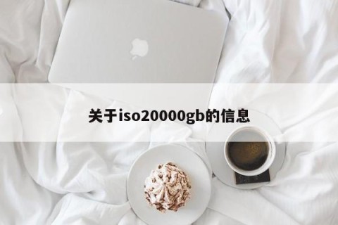 关于iso20000gb的信息