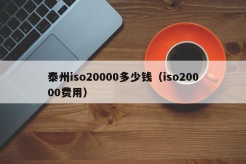 泰州iso20000多少钱（iso20000费用）