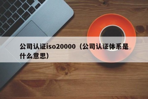 公司认证iso20000（公司认证体系是什么意思）