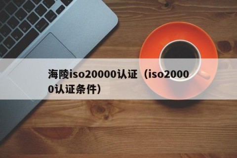 海陵iso20000认证（iso20000认证条件）