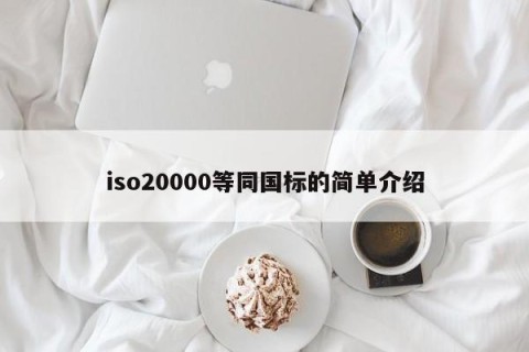 iso20000等同国标的简单介绍