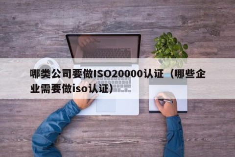 哪类公司要做ISO20000认证（哪些企业需要做iso认证）