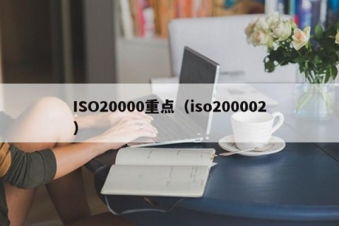 ISO20000重点（iso200002）