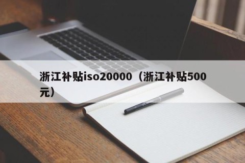 浙江补贴iso20000（浙江补贴500元）