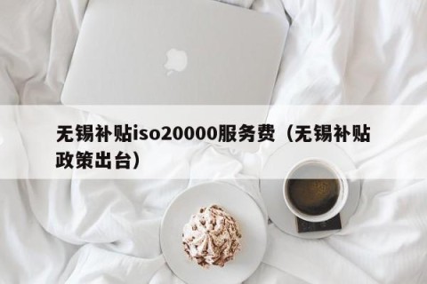 无锡补贴iso20000服务费（无锡补贴政策出台）