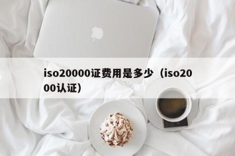iso20000证费用是多少（iso2000认证）
