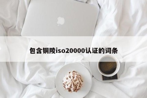 包含铜陵iso20000认证的词条