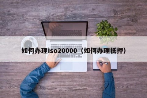 如何办理iso20000（如何办理抵押）